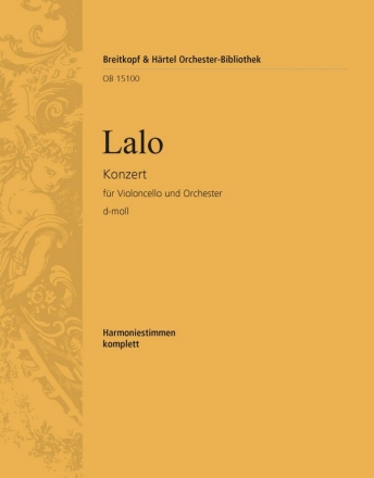 Konzert d-Moll fr Violoncello und Orchester Harmonie