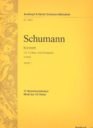 Konzert d-Moll WoO1 fr Violine und Orchester Harmonie