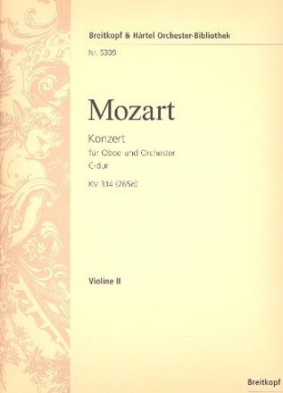 Konzert C-Dur KV314 (KV285d) fr Oboe und Orchester Violine 2