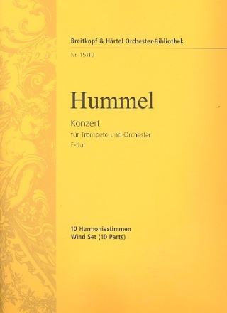 Konzert E-Dur fr Trompete und Orchester Harmonie