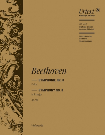 Sinfonie F-Dur Nr.8 op.93 f�r Orchester Violoncello