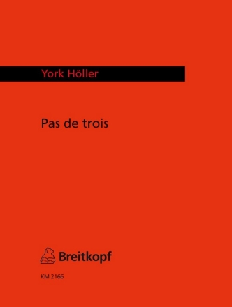 Pas de Trois fr Viola, Violoncello und Kontrabass Partitur