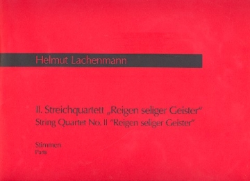 Streichquartett Nr.2 fr 2 Violinen, Viola und Violoncello Stimmen