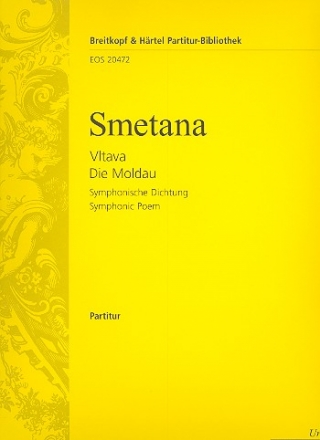 Die Moldau fr Orchester Partitur