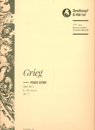 Peer Gynt-Suite Nr.2 op.55 fr Orchester Violine 2