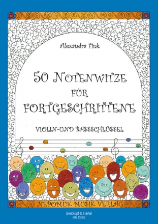 50 Notenwitze fr Fortgeschrittene Ausgabe Violin- und Bassschlssel