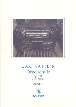 Orgelschule op.20 Band 3