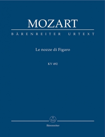 Le nozze di Figaro KV492  Studienpartitur (it)