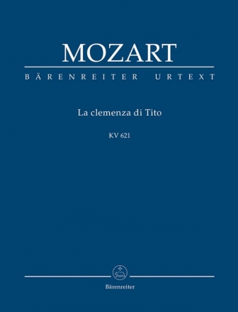 La clemenza di Tito KV621  Studienpartitur (it)
