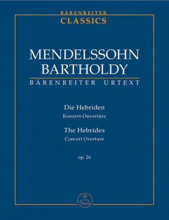 Die Hebriden op.26 fr Orchester Studienpartitur