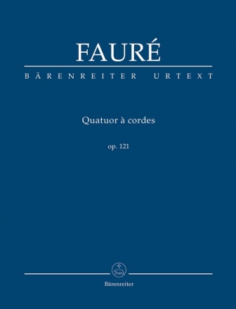 Streichquartett op.121  Studienpartitur