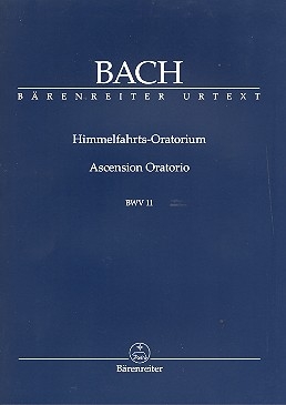 Himmelfahrtsoratorium BWV11 fr Soli, gem Chor und Orchester Studienpartitur (dt/en)