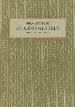 Oster-Oratorium Chor 2-7stimmig, Solostimmen aus dem Chor Chorpartitur SSolo/ASolo/TSolo/BSolo/GemCh-SATB