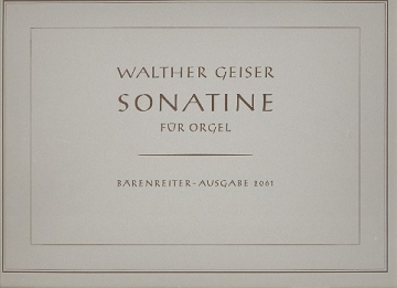Sonatine fr Orgel