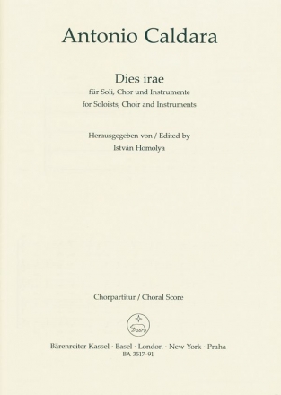Dies irae Sequenz-Komposition fr Solostimmen, Chor und Orchester Chorpartitur GemCh: SSATB