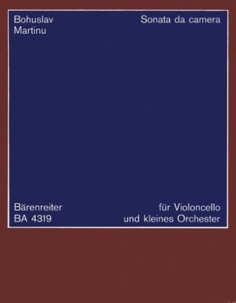 Sonata da camera fr Violoncello und Kammerorchester