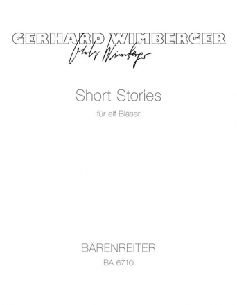 Short Stories - Studienpartitur