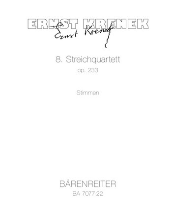 Streichquartett - Stimmensatz 2 V/Va/Vc