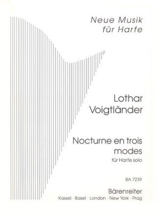 Nocturne en trois modes fr Harfe