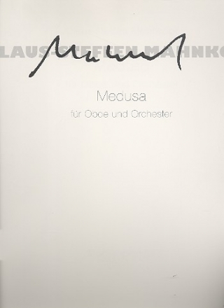 Medusa fr Oboe und Orchester Studienpartitur