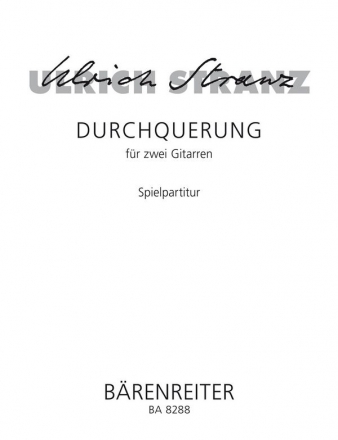 Durchquerung - Spielpartitur(en)