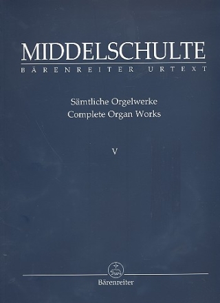 Smtliche Orgelwerke Band 5 Originalkompositionen Band 5