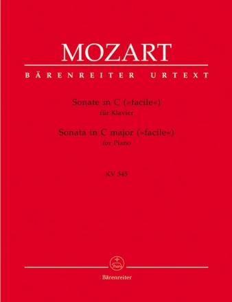 Sonate C-Dur KV545 fr Klavier