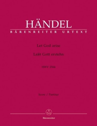 Let God arise HWV256b fr Soli, gem Chor und Orchester Partitur (dt/en)