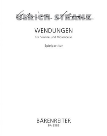 Wendungen - Spielpartitur(en) V/Vc