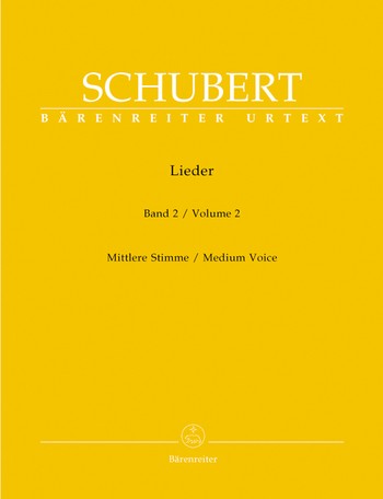 Lieder Band 2 (op.26 bis op.79) fr mittlere Stimme und Klavier praktische Ausgabe