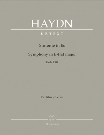 Haydn, Joseph Sinfonie - Hob. I:84 Partitur, Urtextausgabe Orch
