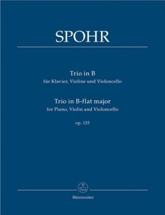 Trio B-Dur op.133 fr Violine, Violoncello und Klavier Stimmen
