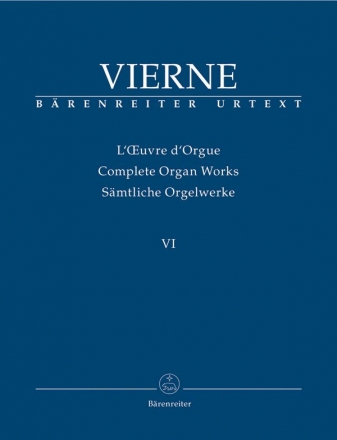 Smtliche Orgelwerke Band 6 Sinfonie Nr.6 op.59