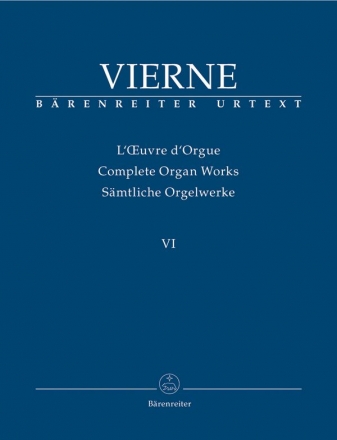 Smtliche Orgelwerke Band 6 Sinfonie Nr.6 op.59
