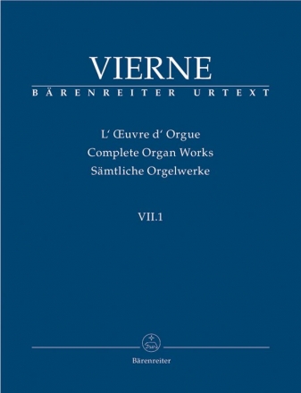 Smtliche Orgelwerke Band 7,1 Pices de fantaisie en 4 suites op.51 Livre 1