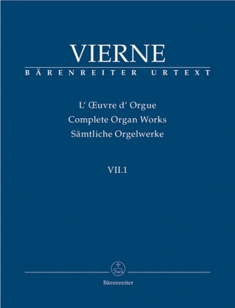 Smtliche Orgelwerke Band 7,1 Pices de fantaisie en 4 suites op.51 Livre 1