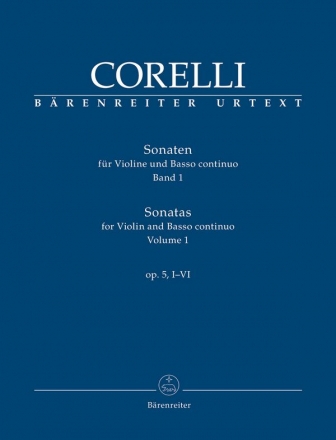 Sonaten op.5 Band 1 (Nr.1-6) für Violine und Bc