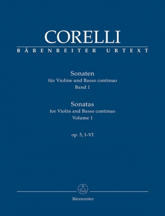 Sonaten op.5 Band 1 (Nr.1-6) fr Violine und Bc