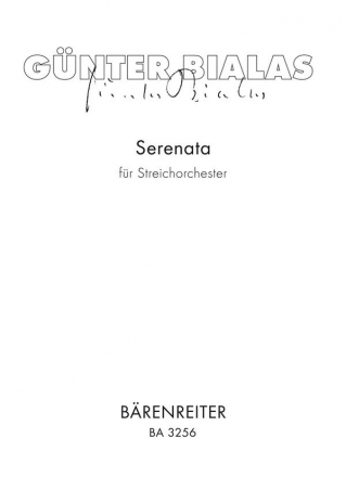 Serenata - Partitur StrOrch