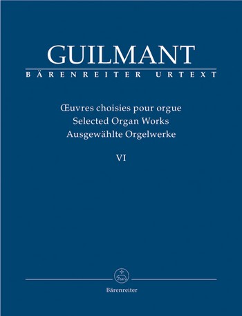 Ausgewhlte Orgelwerke Band 6 fr Orgel