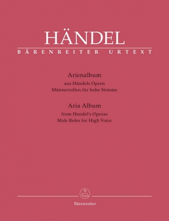 Arienalbum  fr Gesang (hohe Mnnerstimme) und Klavier