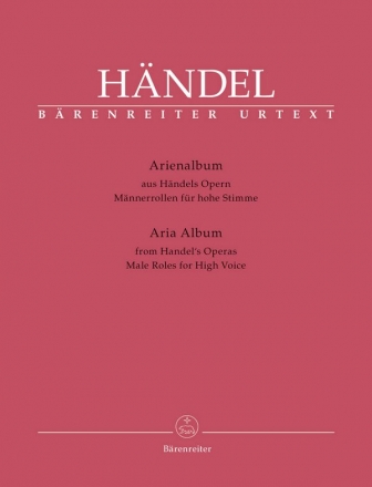 Arienalbum fr Gesang (hohe Mnnerstimme) und Klavier