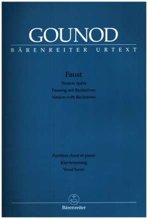 Faust fr Soli, gem Chor und Orchester Klavierauszug