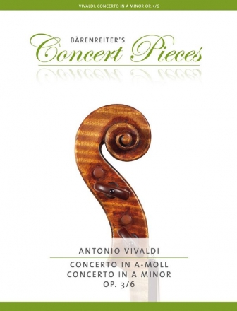 Konzert a-Moll op.3,6 RV356 für Violine und Klavier