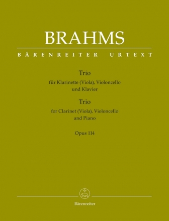 Trio op.114  fr Klarinette (Viola), Violoncello und Klavier Stimmen