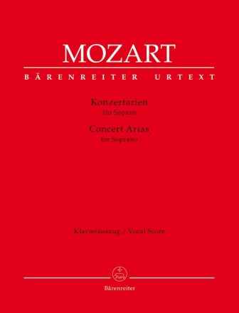 Konzertarien  fr Sopran und Klavier
