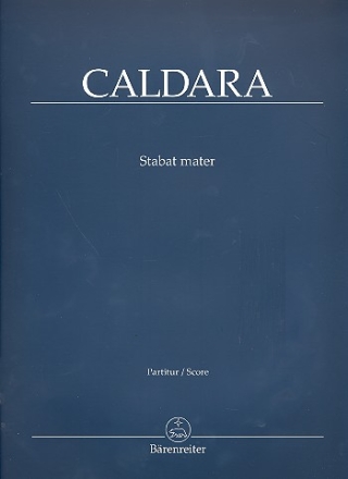Stabat Mater fr Soli, gem Chor und Orchester Partitur