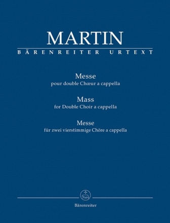 Messe pour double choeur fr gem Chor a cappella Partitur