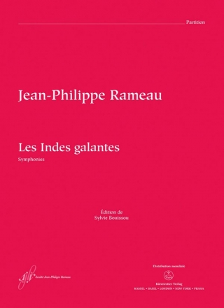 Gesamtausgabe Serie  IV Band 2,7 Les Indes galantes - Instrumentalstze Partitur,  broschiert