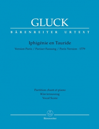 Iphignie en Tauride (Pariser Fassung 1779)  Klavierauszug (frz/dt)
